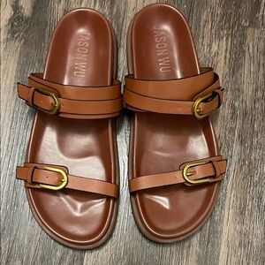 Jason Wu Brown Leather women’s sandals